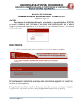 Manual Procedimiento Fichas - UAGro/DAE Dirección de