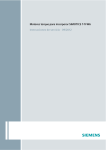 Instrucciones de servicio - Industry Support Siemens