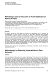 Metodología para la Detección de Vulnerabilidades en