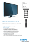 42PFL7603D/12 Philips Flat TV con Ambilight y Pixel Plus 3 HD