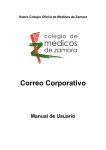 Correo Corporativo - Colegio de M&eacute;dicos Zamora