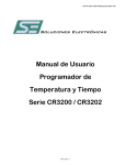Manual de Usuario CR3200/2