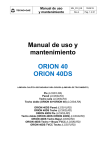 manual de usuario (espanol) - Tecno-Gaz