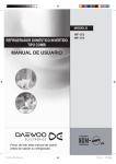 MANUAL DE USUARIO - Daewoo Electronics México