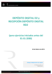 Manual de usuario de D2 - Registradores de España