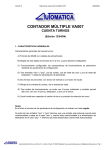 CONTADOR MÚLTIPLE VA007 - Componentes para automatismos