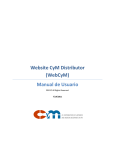 Website CyM Distributor (WebCyM)
