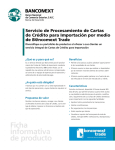 Servicio de Procesamiento de Cartas de Cr&eacute;dito