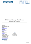 IMTx Inteli Manager Tool Expertl Manual de usuario
