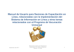 Manual de Usuario para Sesiones de Capacitaci&oacute;n en