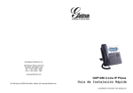 Guía de Instalación rápida GXP1450
