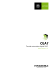 Manual de Usuario CEA7 - Generadores de Energia
