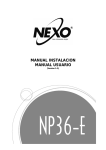 Manual Tel&eacute;fono Inteligente NEXO NP-36E v1.3