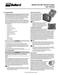 www.bullard.com Bullard ECLLDX Thermal Imager User Manual