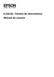 Manual usuario cámara de documentos Epson ELPD06