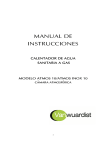 Manual de usuario