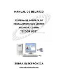 MANUAL SICOR - zebraelectronica.com