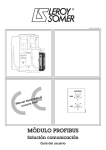 MÓDULO PROFIBUS