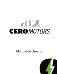 Manual de Usuario Bicicletas Cero Motors