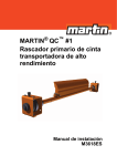 Operator Manual Martin® QC1™ Cleaner HD