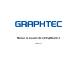 Manual de usuario de Cutting Master 2