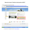 Manual de Usuario “Gestión de valorización de - Inicio