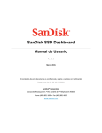 SanDisk SSD Dashboard Manual de Usuario