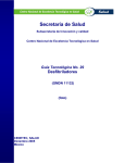 Guía Tecnológica No. 29 Desfibriladores