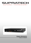 Supratech Vision-Afrodita Manual