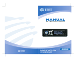 RADIO DE AUTO CON CD/USB/SD/MP3