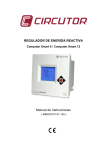 REGULADOR DE ENERG&Iacute;A REACTIVA Manual de