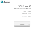 Manual Usuario instalación PAR INV 094 134 164