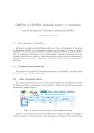 OptiPlan for LibrePlan: Manual de usuario y de instalación