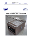 MANUAL DE USUARIO EMPACADORA DZ