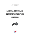 manual de usuario detector magnético 30006212