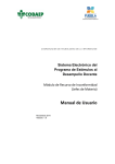 Manual de usuario - M&oacute;dulo de Recurso de Inconformidad
