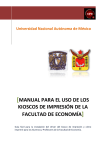 Manual de usuario - Facultad de Economía