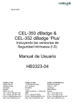 CEL-350 dBadge & CEL-352 dBadge `Plus` Manual de Usuario