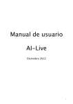 Manual de usuario AI-Live