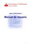 Manual de Usuario - Santander Factoring y Confirming