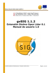 gvSIG 1.1.2 Extensión Dielmo Open Lidar 0.1 Manual de usuario 1.0