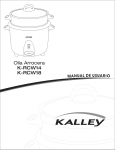 Manual Olla Arrocera Kalley K_RCW14