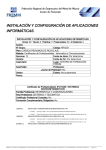 instalaci&oacute;n y configuraci&oacute;n de aplicaciones inform&aacute;ticas.