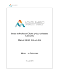 manual de usuario - Bolsa de Profesiones/Oficios y Oportunidades