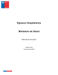 Egresos Hospitalarios