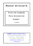 Manual de Usuario - famac electrónica