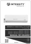 Manual de Usuario Minisplit High Wall R410A 1 - 2TR