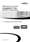 CLIMATIC™ 50 Manual de usuario