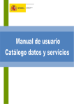 Manual de usuario de Catálogo de metadatos