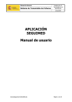 APLICACI&Oacute;N SEGUIMED Manual de usuario